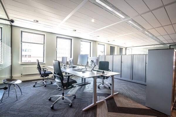 Office furniture assembly