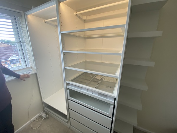 IKEA Dressing Room Wardrobe Assembly – Preston