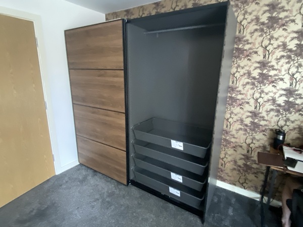 IKEA PAX Wardrobe With Sliding Doors – Accrington